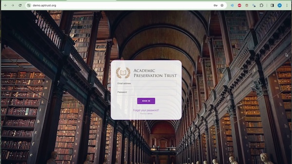 APTrust Quick Start Training Video thumbnail